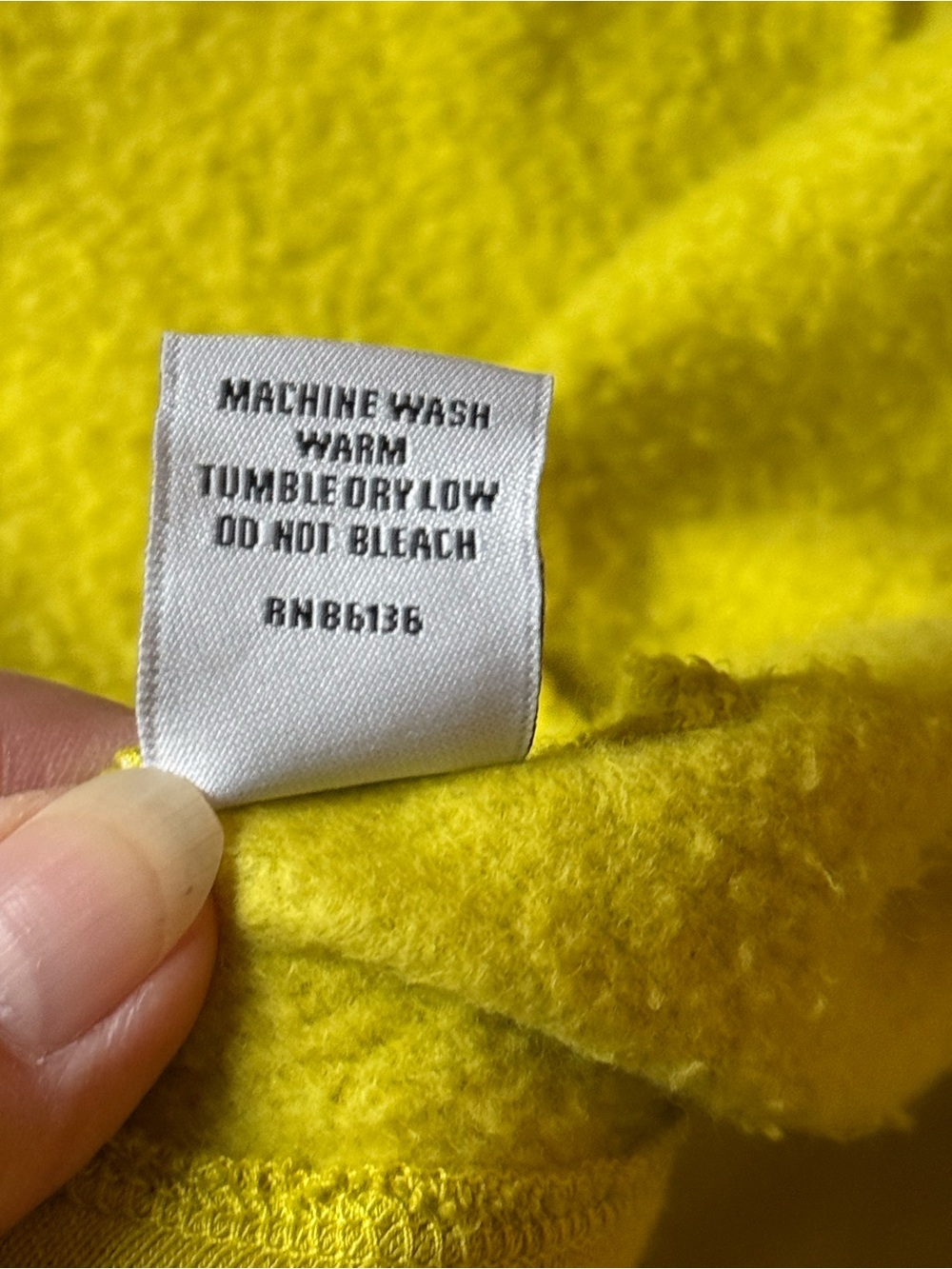 Bryn Walker Long Wrap Coat XL Chartreuse Shawl Collar Bamboo Organic Cotton - Picture 15 of 15